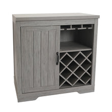 Load image into Gallery viewer, Farmhouse Liquor Wine Cabinet With Storage Ash Grey