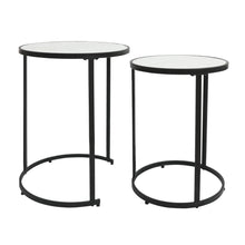 Load image into Gallery viewer, Modern Round Accent Coffee Table Set of 2