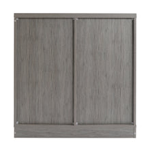 Load image into Gallery viewer, Farmhouse Liquor Wine Cabinet With Storage Ash Grey