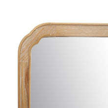 Load image into Gallery viewer, 24" x 36" Rounded Corner Arch Wall Mirror with Wood Frame