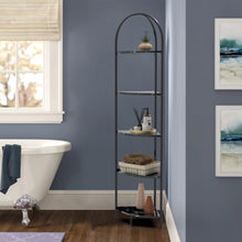 Load image into Gallery viewer, 5 Tiers Corner Freestanding Storage Shelf
