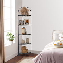 Load image into Gallery viewer, 5 Tiers Corner Freestanding Storage Shelf