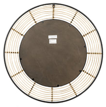 Load image into Gallery viewer, HAWOO 28'' Round Rattan Wall Mirror