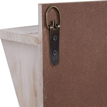 Load image into Gallery viewer, Coat Rack Shelf Wall Mounted 5 Hooks Wooden Rack, Set of 2