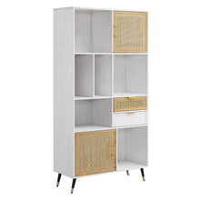 Load image into Gallery viewer, HAWOO 65 Inch Bookcase Unit