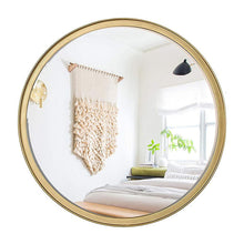 Load image into Gallery viewer, Round Gold Wall Mirror, 10 Inch/14 Inch/18 Inch