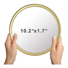 Load image into Gallery viewer, Round Gold Wall Mirror, 10 Inch/14 Inch/18 Inch