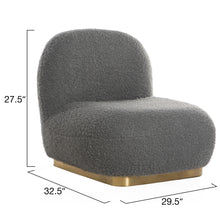 Load image into Gallery viewer, 29.5'' Wide Slipper Chair