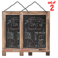 Load image into Gallery viewer, 2 PCS Hanging ChalkBoards