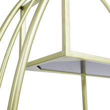 Load image into Gallery viewer, 4-Tier Large Oval Gold Shelves for Wall, 23.75" L x 6''W x 40"H
