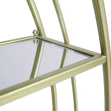 Load image into Gallery viewer, 4-Tier Large Oval Gold Shelves for Wall, 23.75" L x 6''W x 40"H