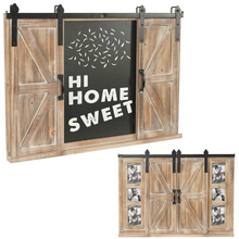 Load image into Gallery viewer, Rustic Wood Chalkboard