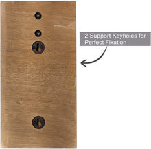 Load image into Gallery viewer, 2pcs Beer Bottle Opener Wall Mounted with Cap Catcher for Beer Lovers Kitchen Entryway Living Room Home Decor, Brown & Whitewashed