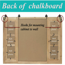 Load image into Gallery viewer, Rustic Wood Chalkboard