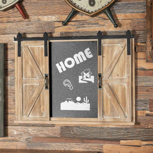 Load image into Gallery viewer, Rustic Wood Chalkboard