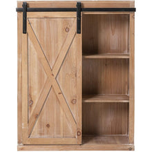 Load image into Gallery viewer, Solid Wood Wall Mounted Bathroom Cabinet
