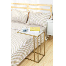 Load image into Gallery viewer, C Shaped Couch Side Table