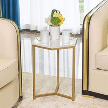 Load image into Gallery viewer, HAWOO Gold Side End Table