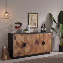 Load image into Gallery viewer, 60" Industrial Wide Sideboard