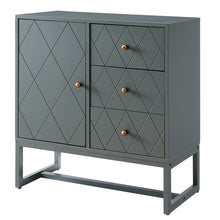 Load image into Gallery viewer, Herny 1 Door Accent Cabinet - Dark Gray