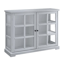 Load image into Gallery viewer, accent cabinet with windows doors