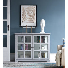 Load image into Gallery viewer, accent cabinet with windows doors