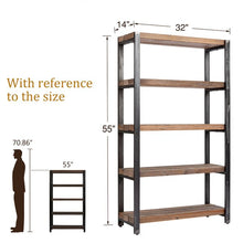 Load image into Gallery viewer, 55 H x 32 W Bookcase