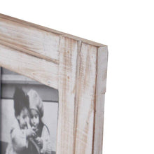 Load image into Gallery viewer, Rustic White Wall Mounted Wood Collage 4x6 Picture Photo Frame