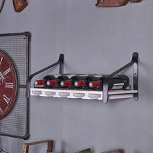 Load image into Gallery viewer, Barkell 5 Bottle Wall Mounted Wine Rack
