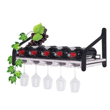 Load image into Gallery viewer, Barkell 5 Bottle Wall Mounted Wine Rack