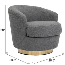 Load image into Gallery viewer, 28.75'' Wide Swivel Club Chair