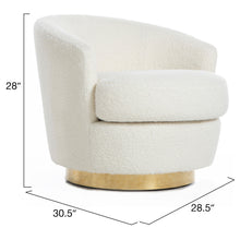 Load image into Gallery viewer, 28.75'' Wide Swivel Club Chair