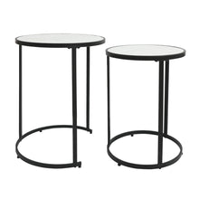 Load image into Gallery viewer, Modern Round Accent Coffee Table Set of 2
