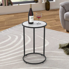 Load image into Gallery viewer, Round C Shaped Side Table for Living Room
