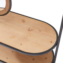 Load image into Gallery viewer, HAWOO Wide Iron Hall Tree with Shoe Storage
