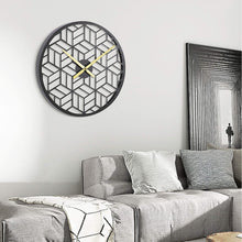 Load image into Gallery viewer, Modern Black Wall Clocks
