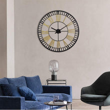Load image into Gallery viewer, Large Metal Hollow Out Wall Clocks Decorative for Living Room, 32 Inch
