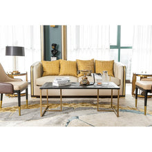Load image into Gallery viewer, 48&#39;&#39; Black Wood Coffee Table
