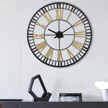 Load image into Gallery viewer, Large Metal Hollow Out Wall Clocks 
