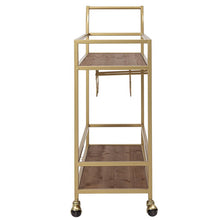 Load image into Gallery viewer, Gold Bar Cart 

