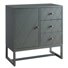Load image into Gallery viewer, Herny 1 Door Accent Cabinet - Dark Gray
