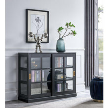 Load image into Gallery viewer, 2 - Door Accent Cabinet - Black, Black/White

