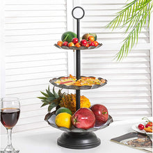 Load image into Gallery viewer, Kleiman Distressed Galvanized Tiered Stand
