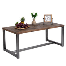 Load image into Gallery viewer, 48&#39;&#39; Rustic Wood Coffee Table
