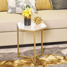 Load image into Gallery viewer, HAWOO Gold Side End Table
